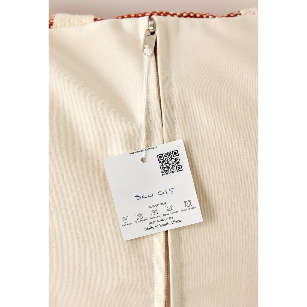 Boho Sienna Euro Sham Cotton Throw Pillow