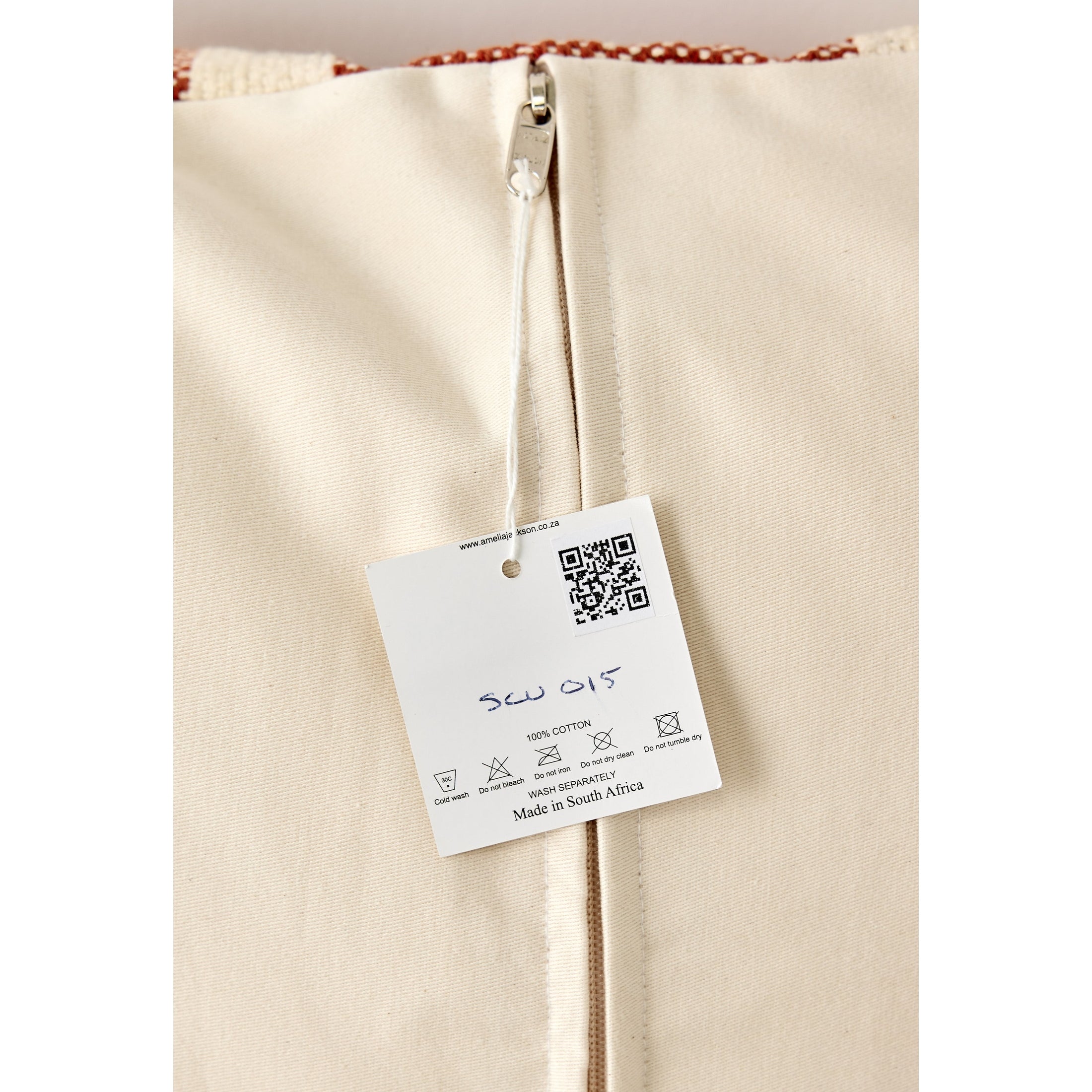 Boho Sienna Euro Sham Cotton Throw Pillow