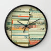 Bookworm Wall clock