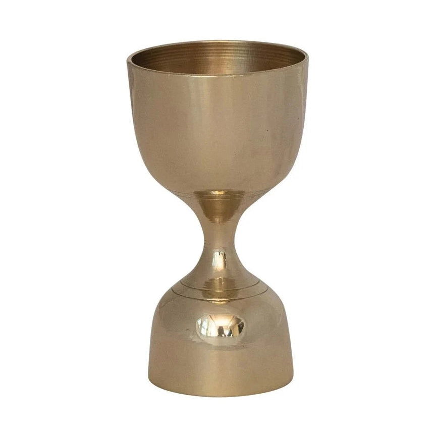 Brass Double Sided Cocktail Jigger