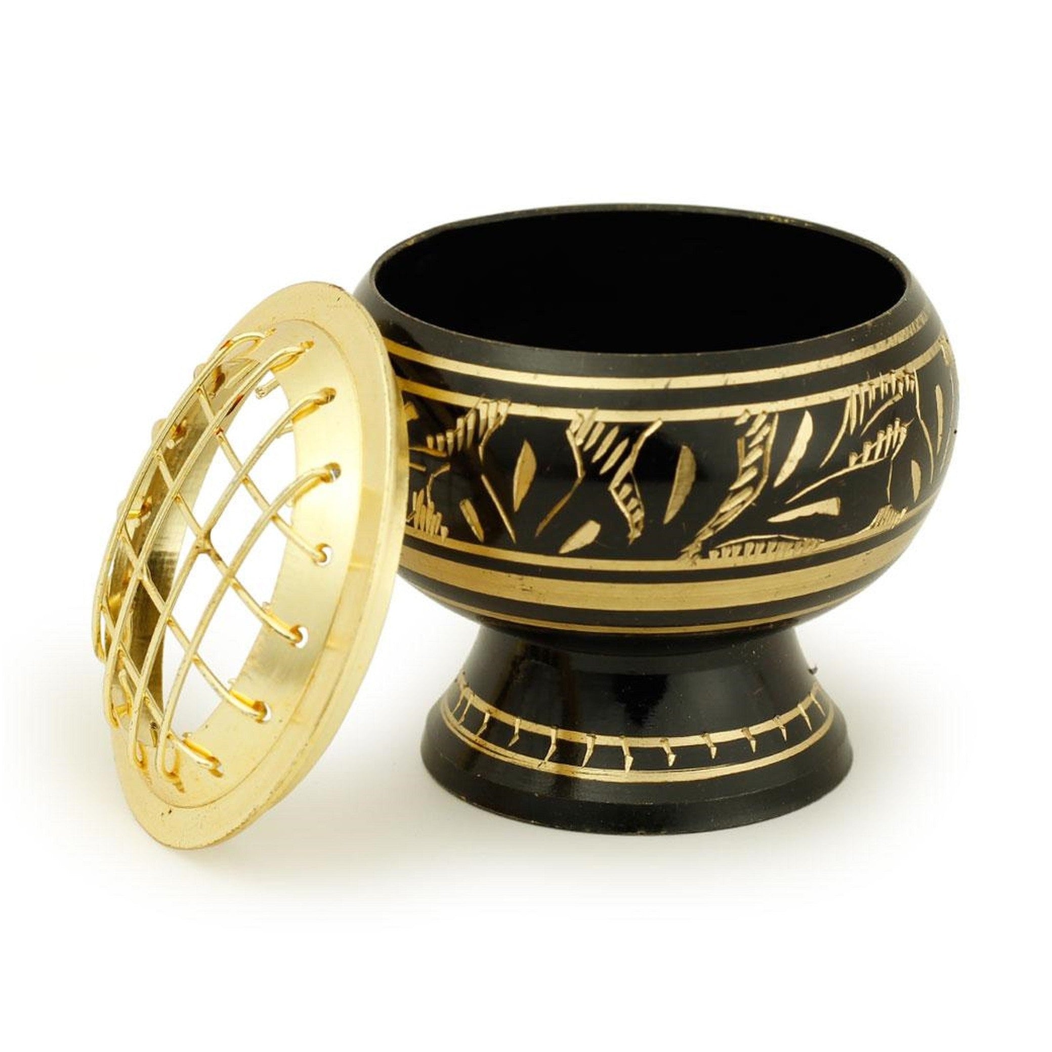 Brass Incense Burner Net Top Ornament | DC-OMSutra
