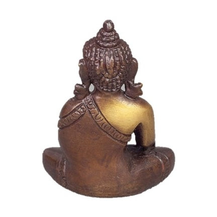 Brass Meditating Buddha Statue Sitting | DC-OMSutra