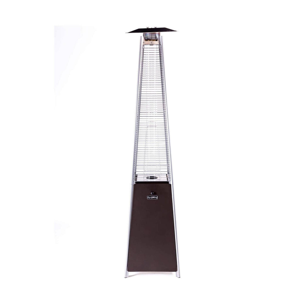 Legacy Heating Commercial Bronze Quartz Glass Tube Patio Outdoor Propane Heater For Backyards, Decks And Restaurants (SAK89210) by SAKSBY WHOLESALE