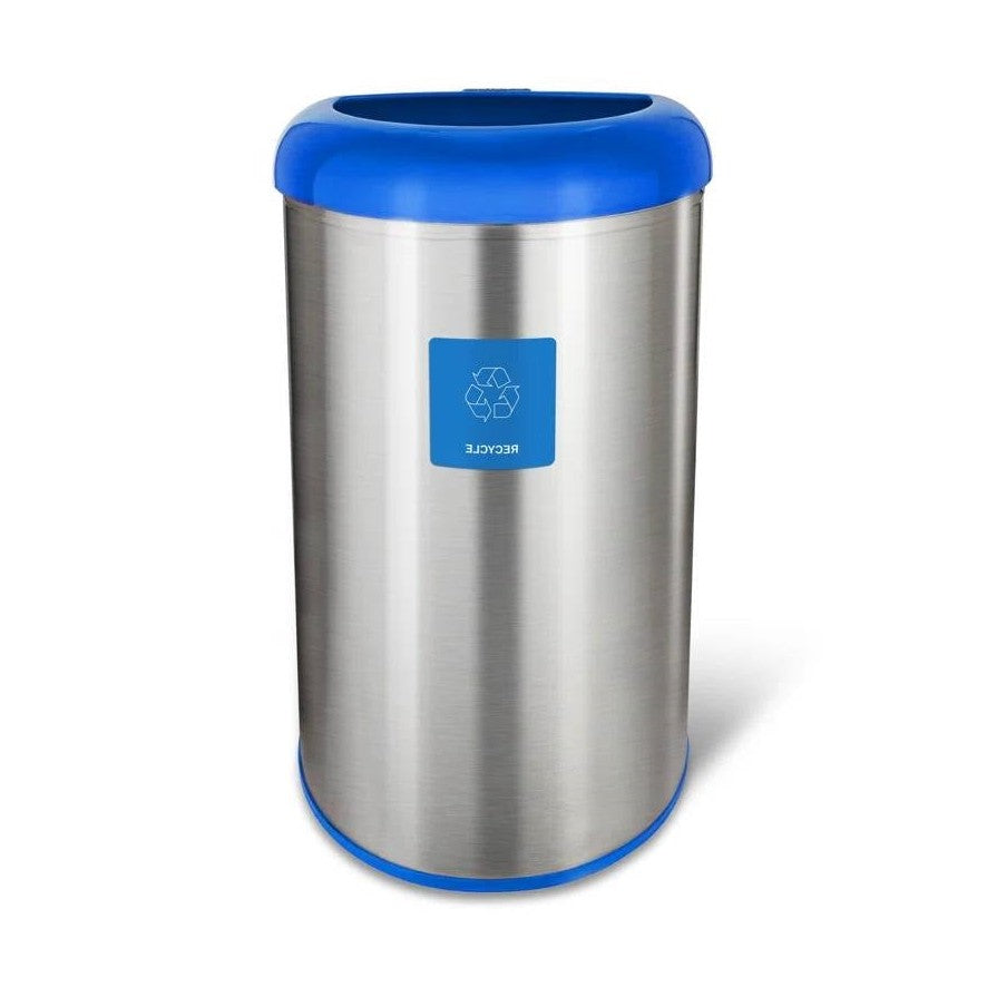 Brushed Stainless Steel Kitchen Trash Can | HomePacific