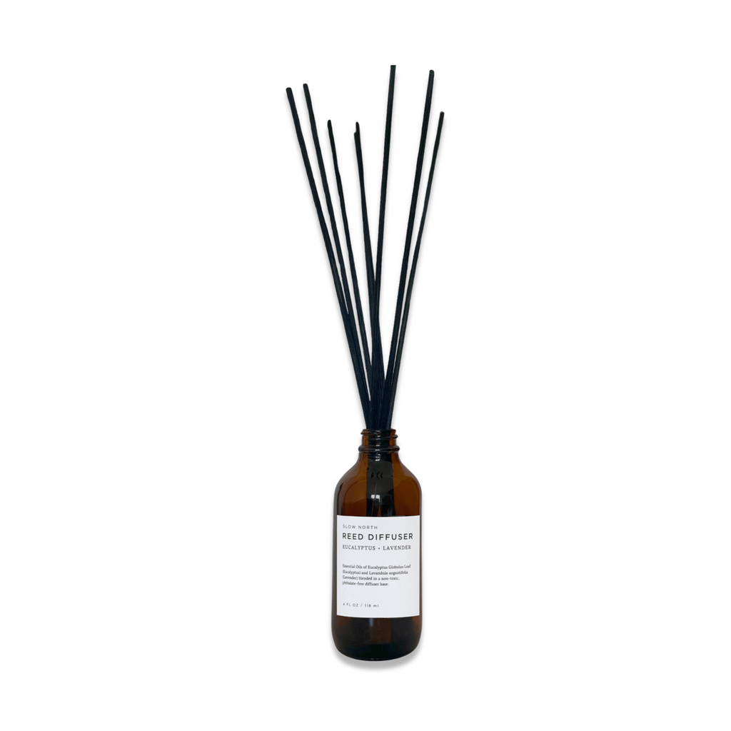 Calming Eucalyptus Lavender Reed Diffuser | DC-Slow North