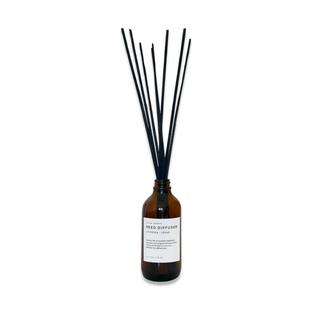Calming Lavender Cedar Reed Diffuser | DC-Slow North