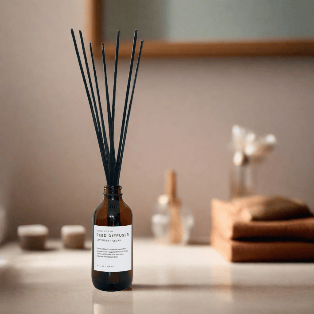 Calming Lavender Cedar Reed Diffuser | DC-Slow North
