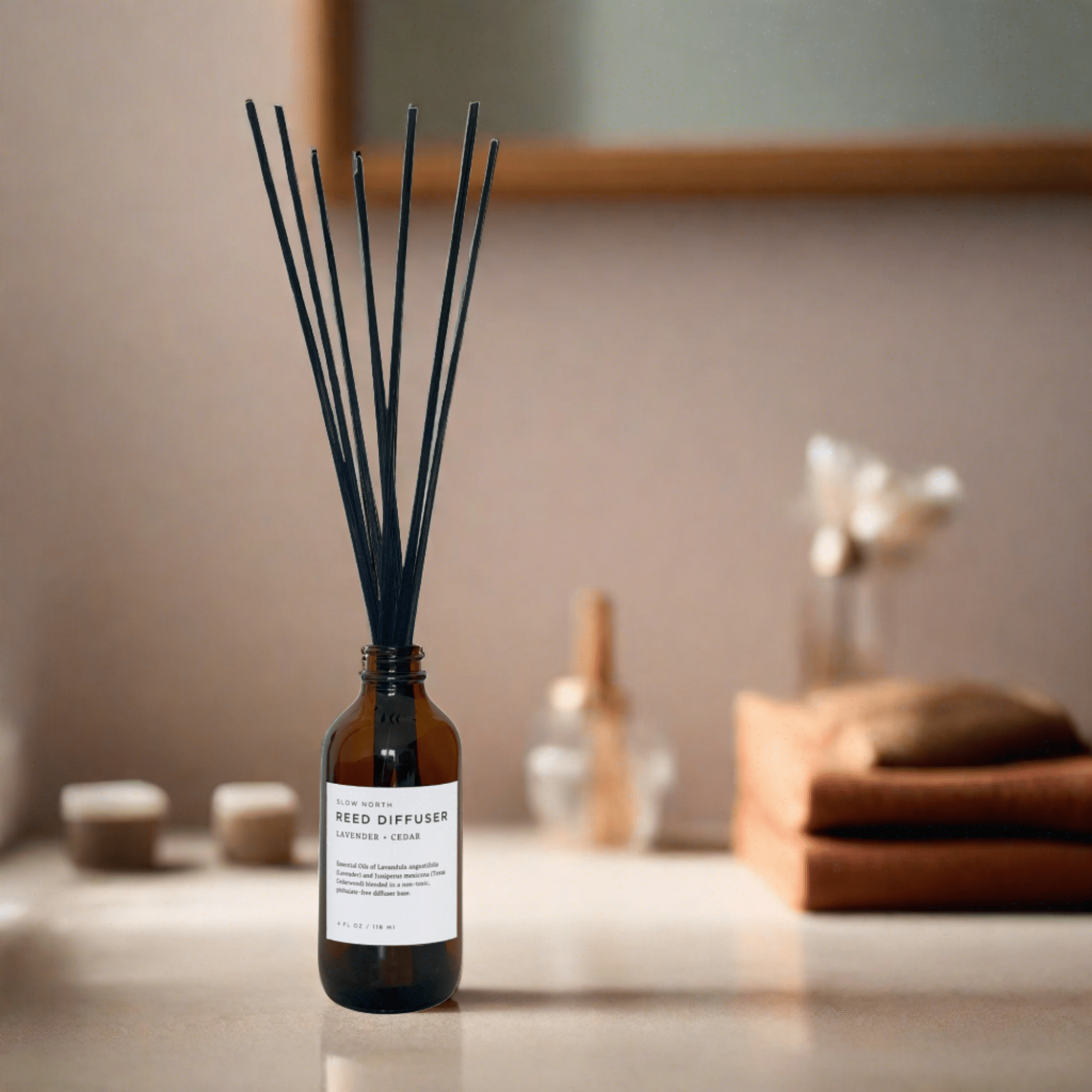 Calming Lavender Cedar Reed Diffuser | DC-Slow North