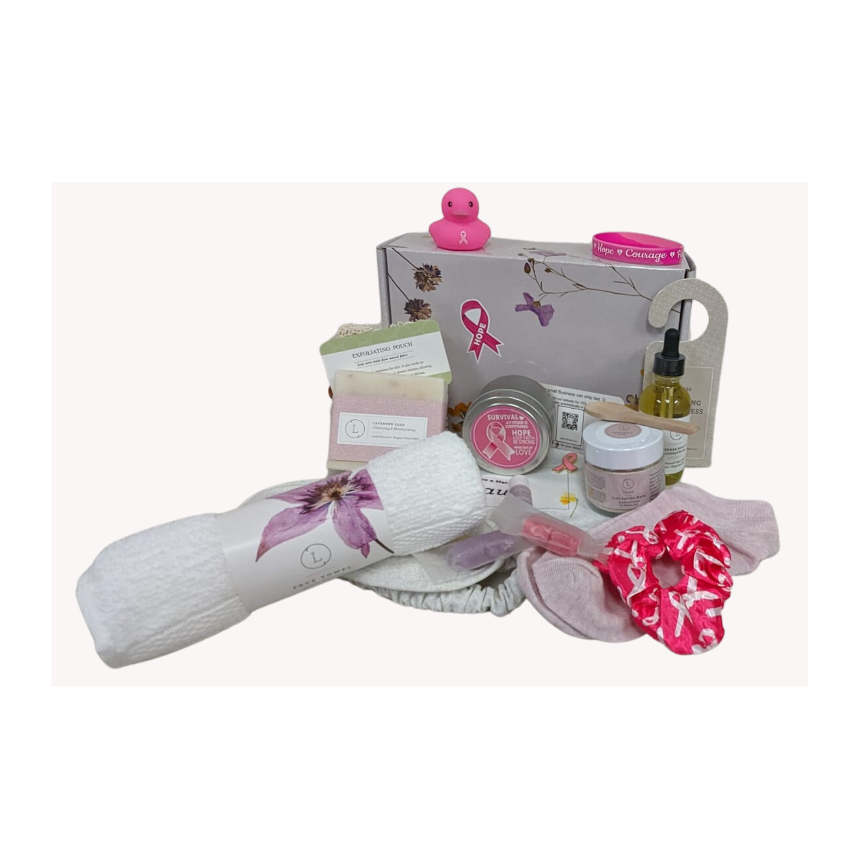 Cancer Warrior Care Package | Relaxation Gift Box
