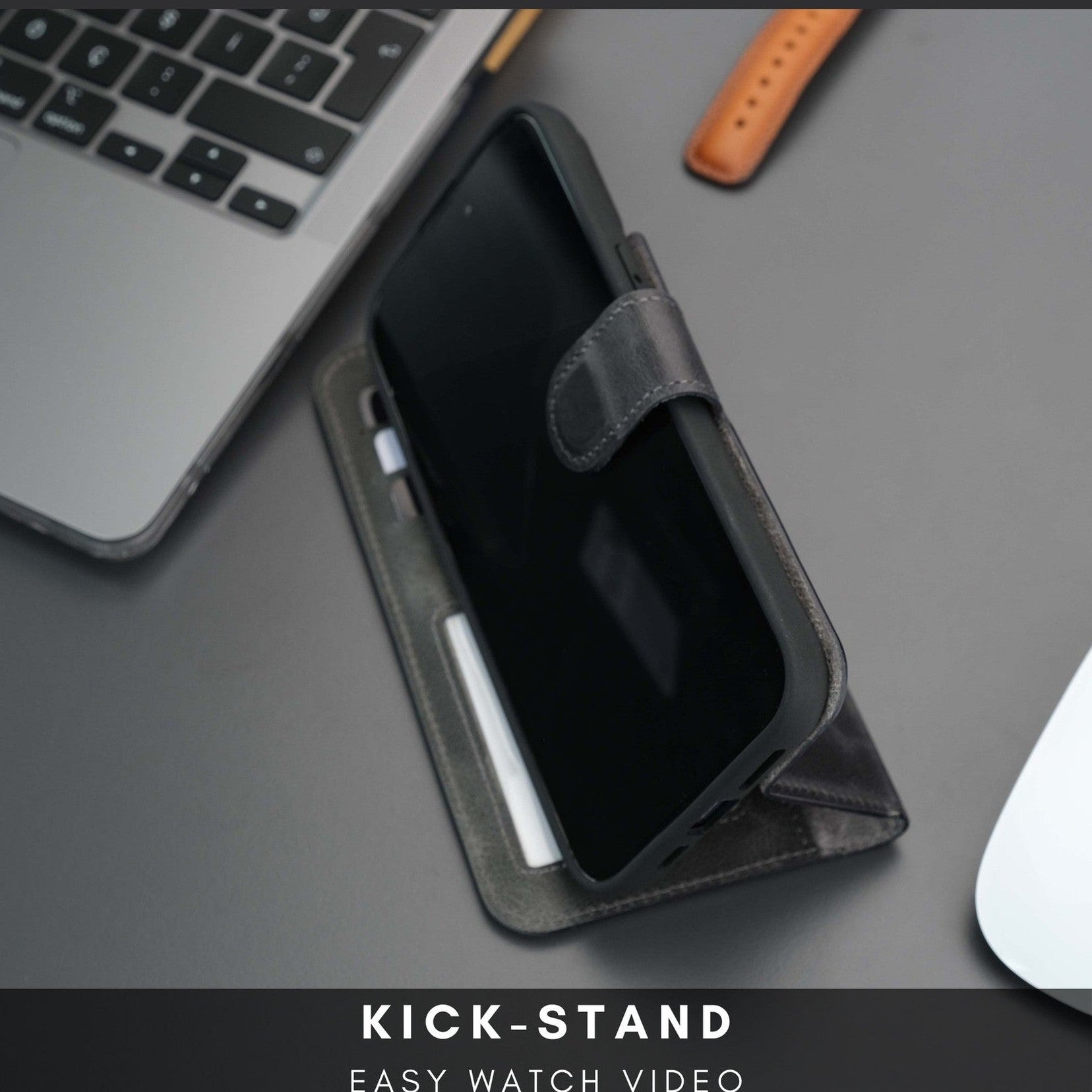 Casper Leather iPhone 14 Pro Max Wallet Case | MagSafe