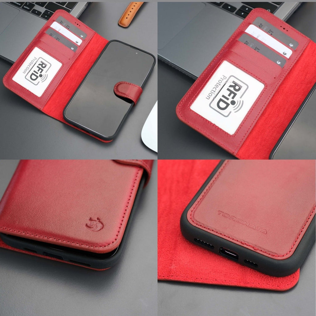 Casper Leather iPhone 14 Pro Max Wallet Case | MagSafe