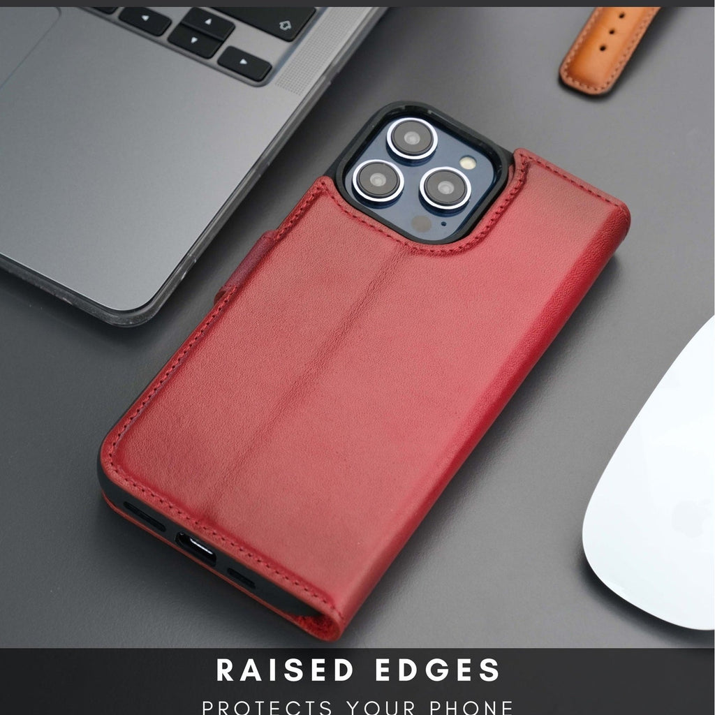 Casper Leather iPhone 14 Pro Max Wallet Case | MagSafe