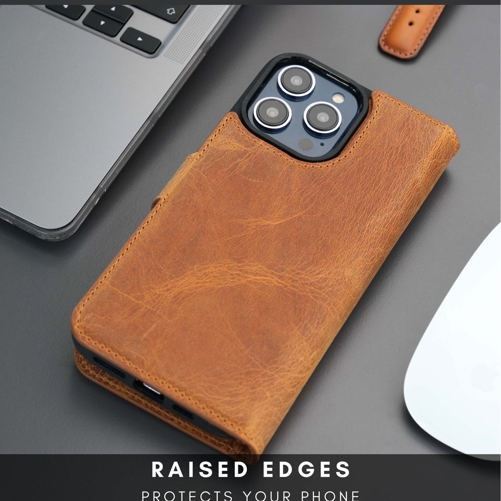 Casper Leather iPhone 14 Pro Max Wallet Case | MagSafe