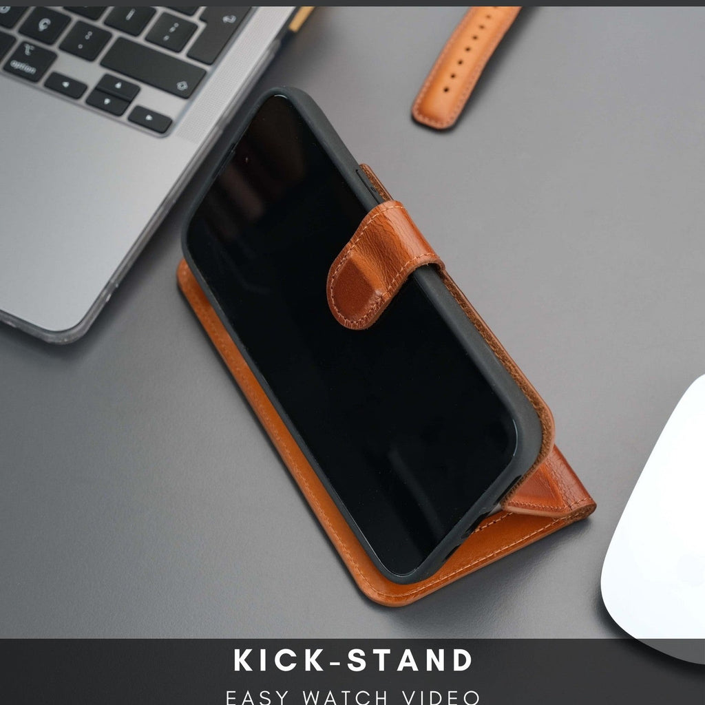 Casper Leather iPhone 14 Pro Max Wallet Case | MagSafe