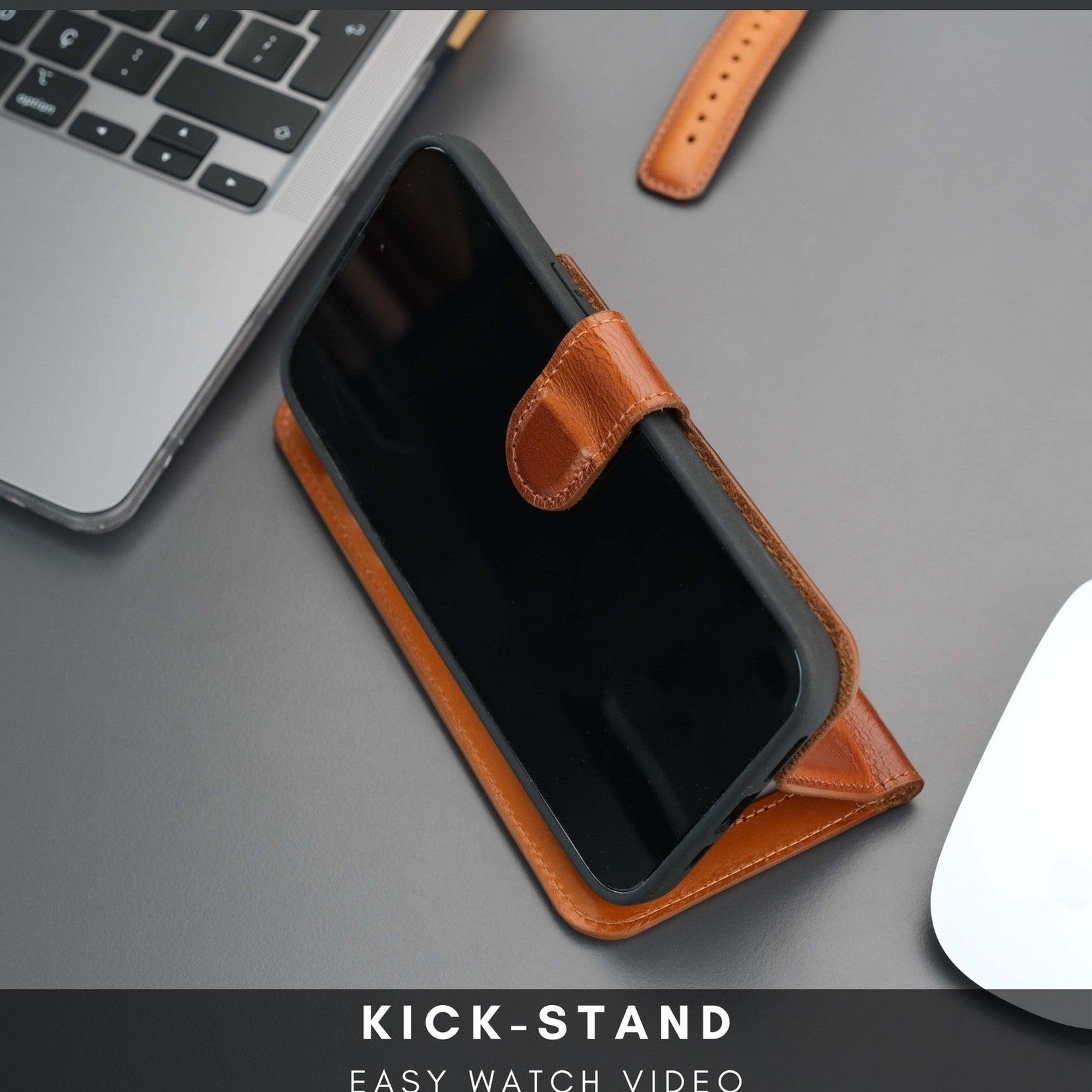 Casper Leather iPhone 14 Pro Max Wallet Case | MagSafe