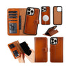 Casper Leather iPhone 15 Pro Wallet Case | Detachable MagSafe Compatible RFID Protection