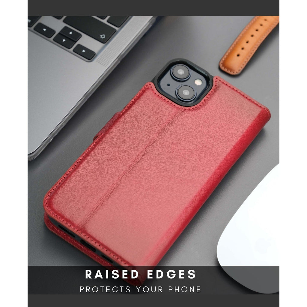 Casper iPhone 16 Plus Wallet Case Leather MagSafe