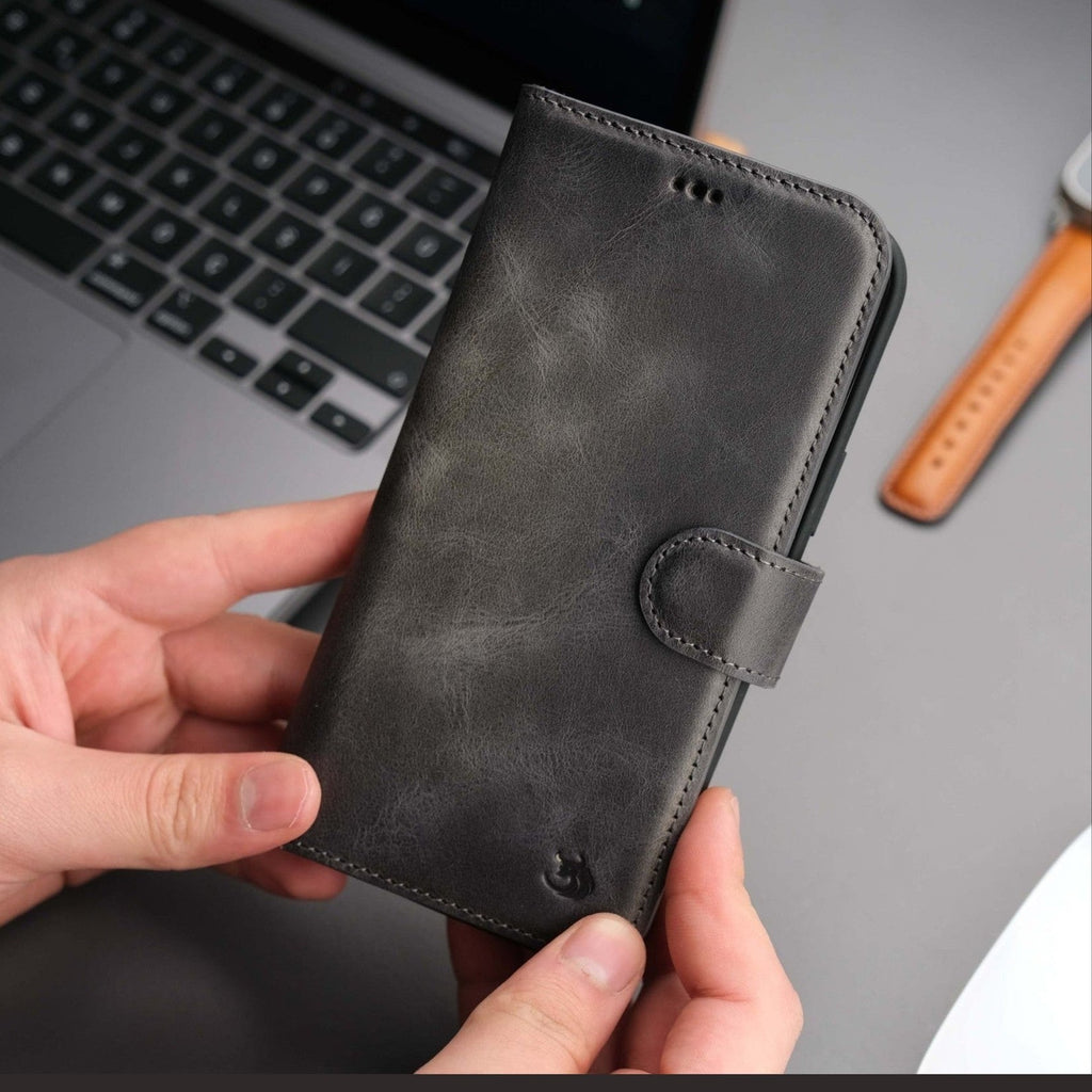 Casper iPhone 16 Plus Wallet Case Leather MagSafe