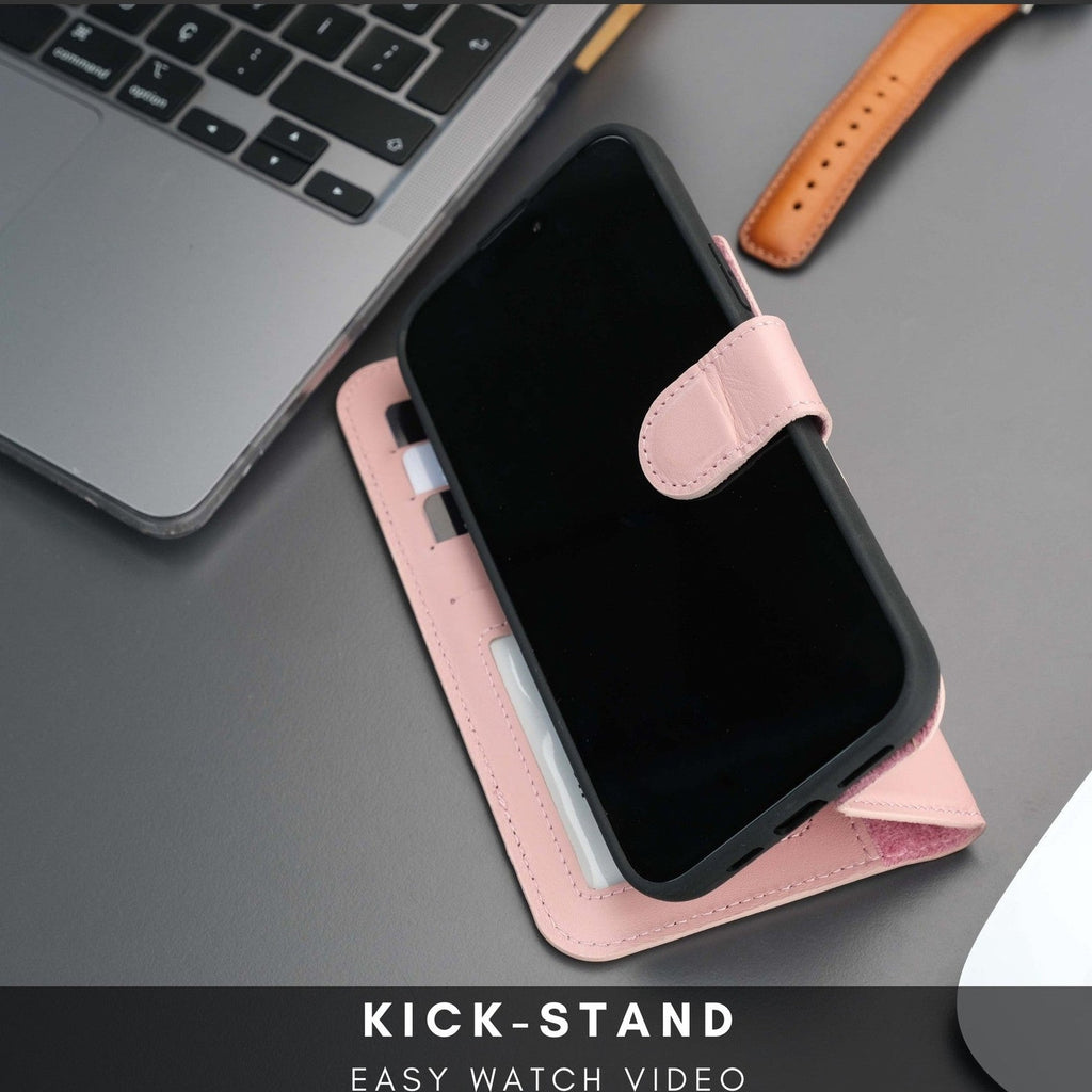 Casper iPhone 16 Plus Wallet Case Leather MagSafe