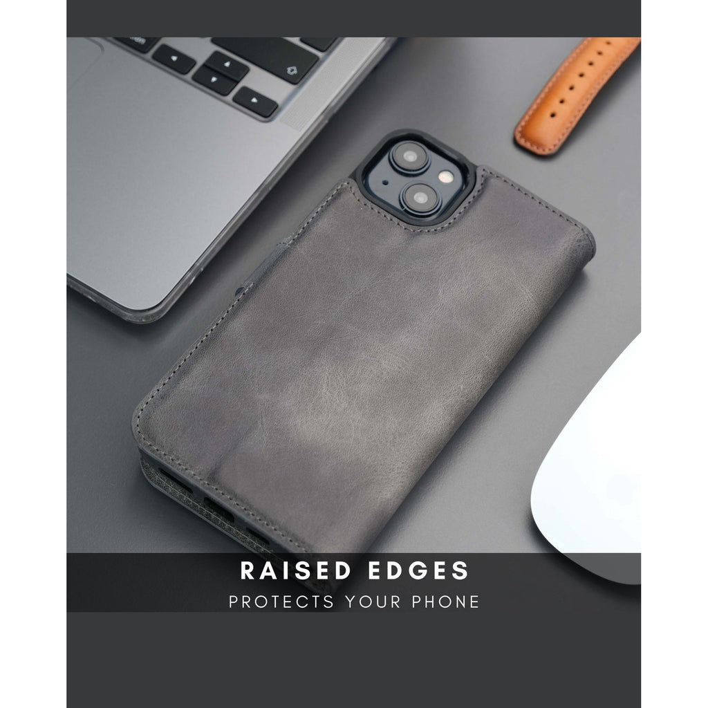 Casper iPhone 16 Plus Wallet Case Leather MagSafe