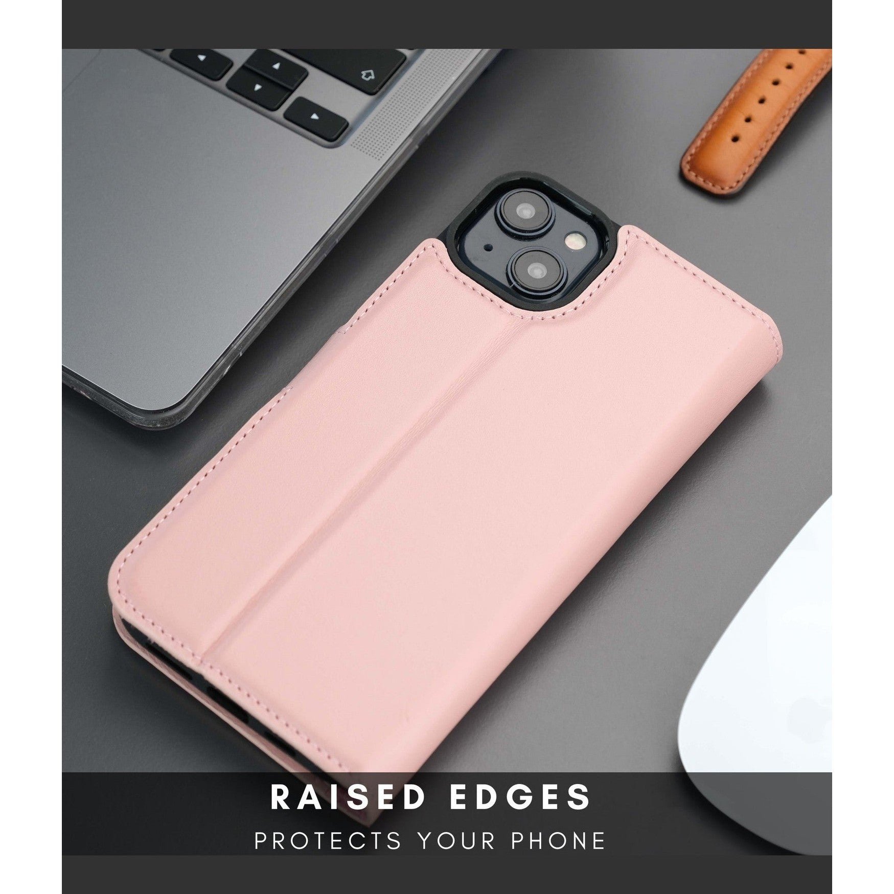 Casper iPhone 16 Wallet Case Leather MagSafe