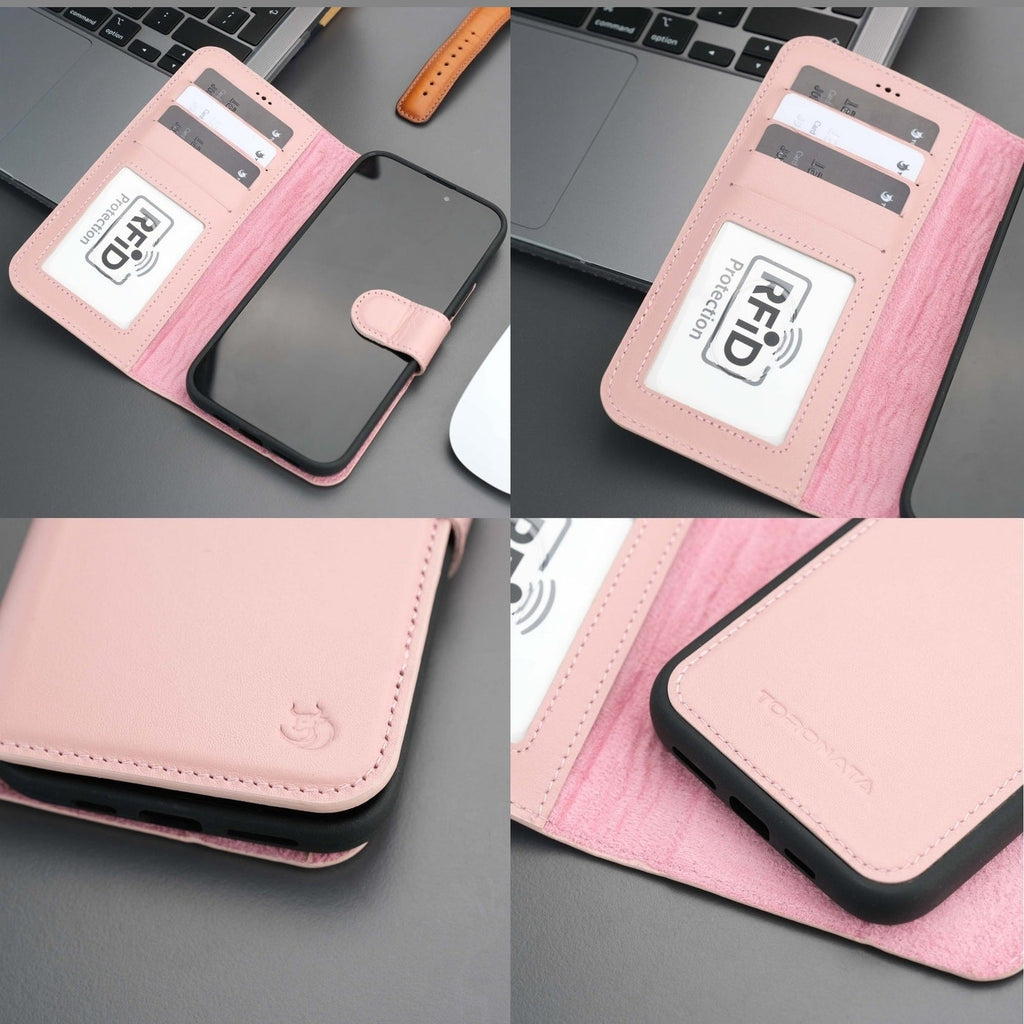 Casper iPhone 16 Wallet Case Leather MagSafe