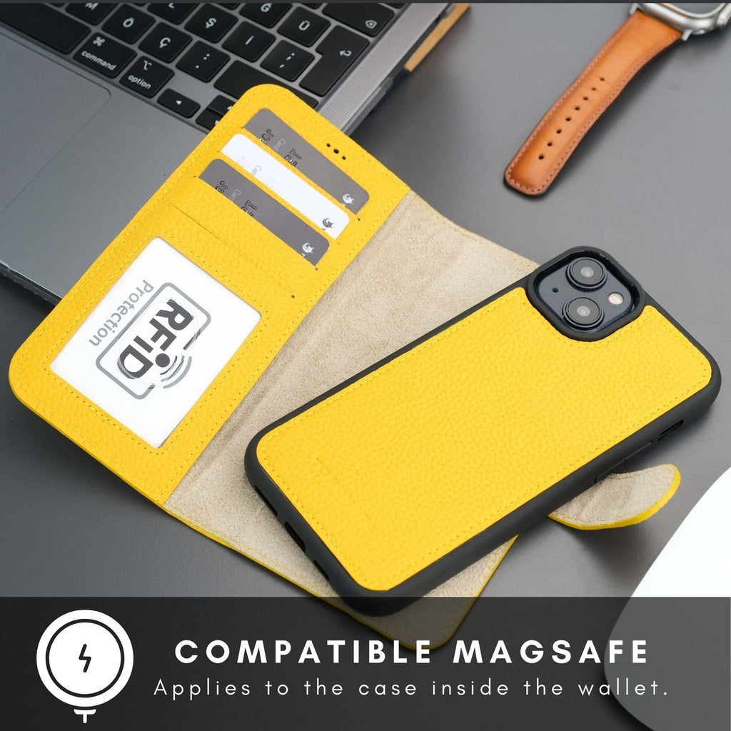 Casper iPhone 16 Wallet Case Leather MagSafe