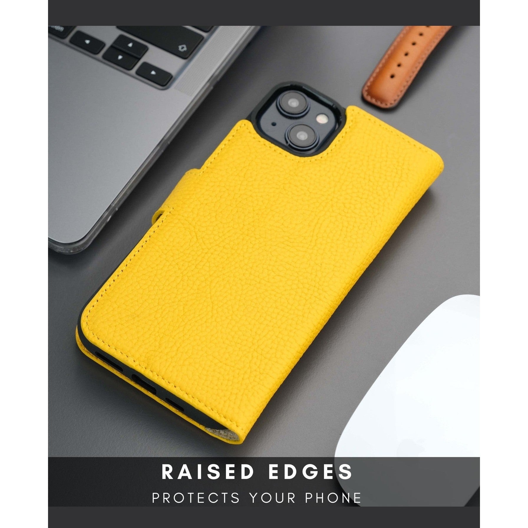 Casper iPhone 16 Wallet Case Leather MagSafe