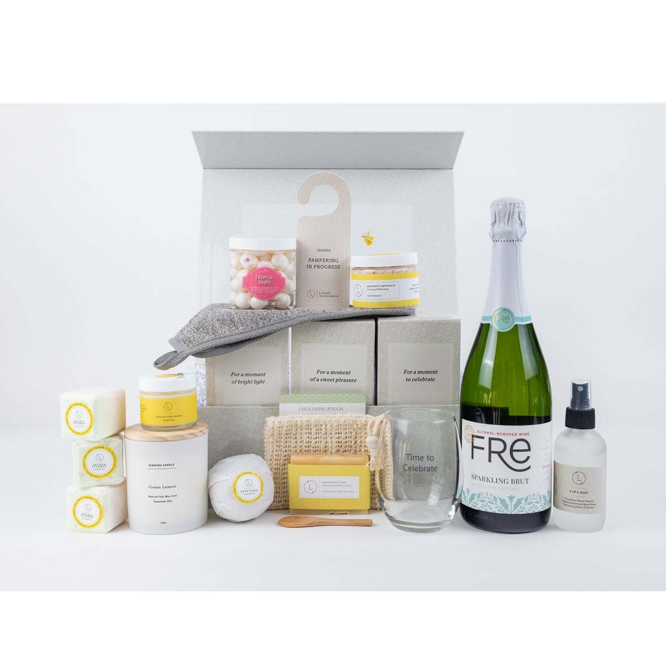 Celebration Spa Gift Box | Grapefruit Self-Care Gift Set