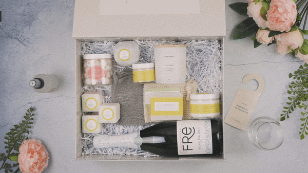 Celebration Spa Gift Box | Grapefruit Self-Care Gift Set