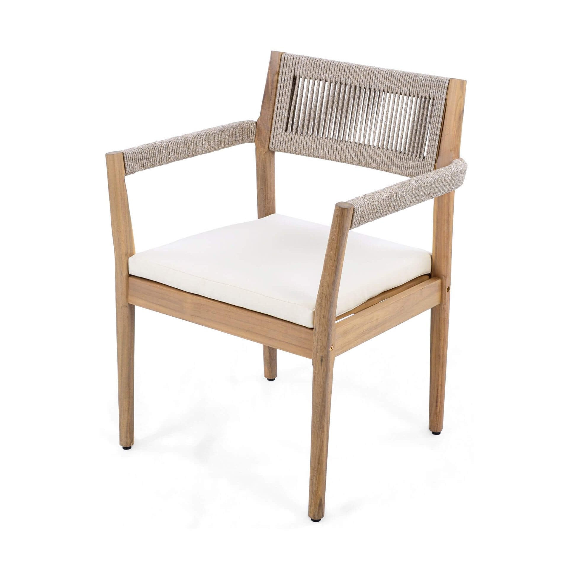 Characteristically Weatherproof AcaciaWood OutdoorDiningSet PremiumCrafted PatioFurniture | SAKSBY