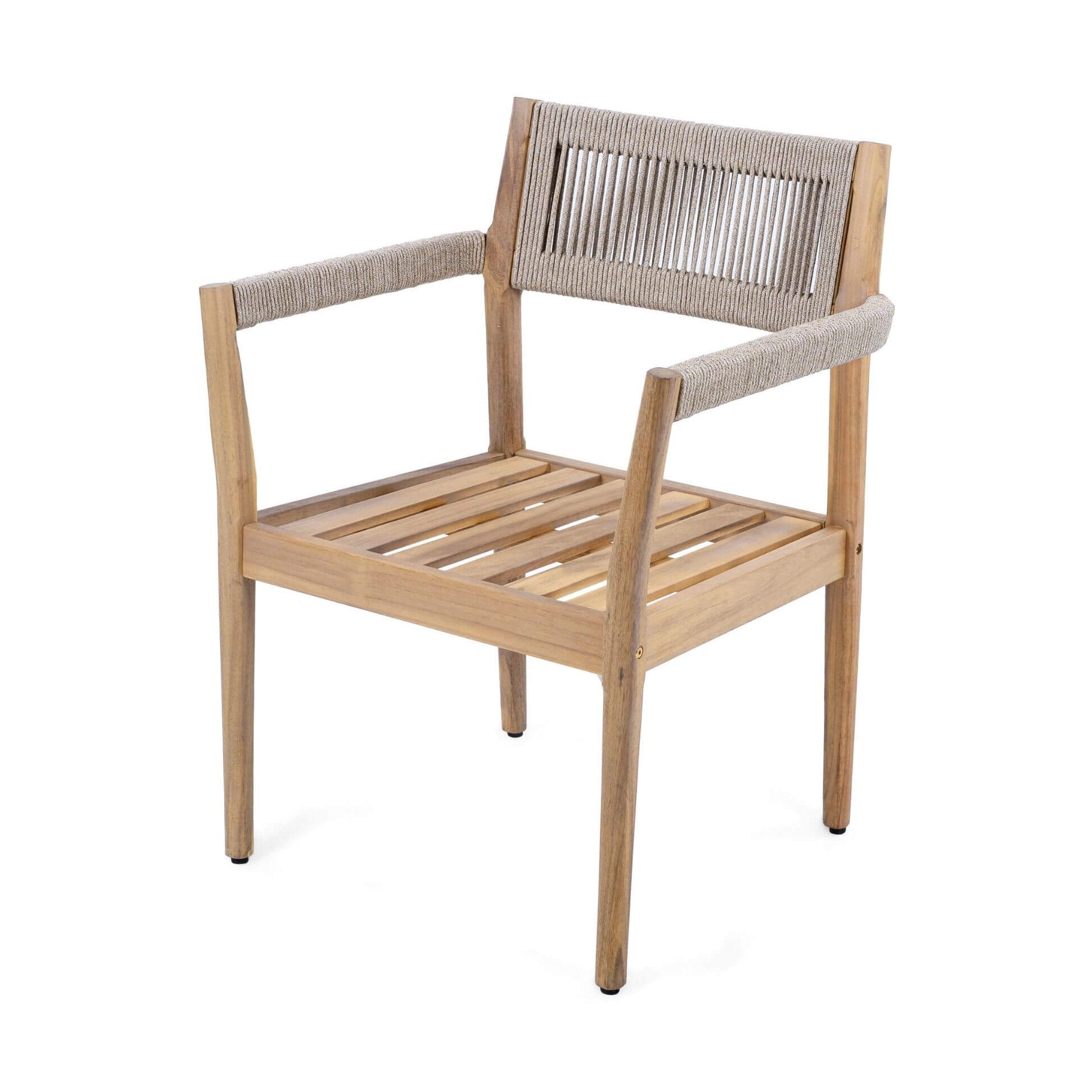 Characteristically Weatherproof AcaciaWood OutdoorDiningSet PremiumCrafted PatioFurniture | SAKSBY