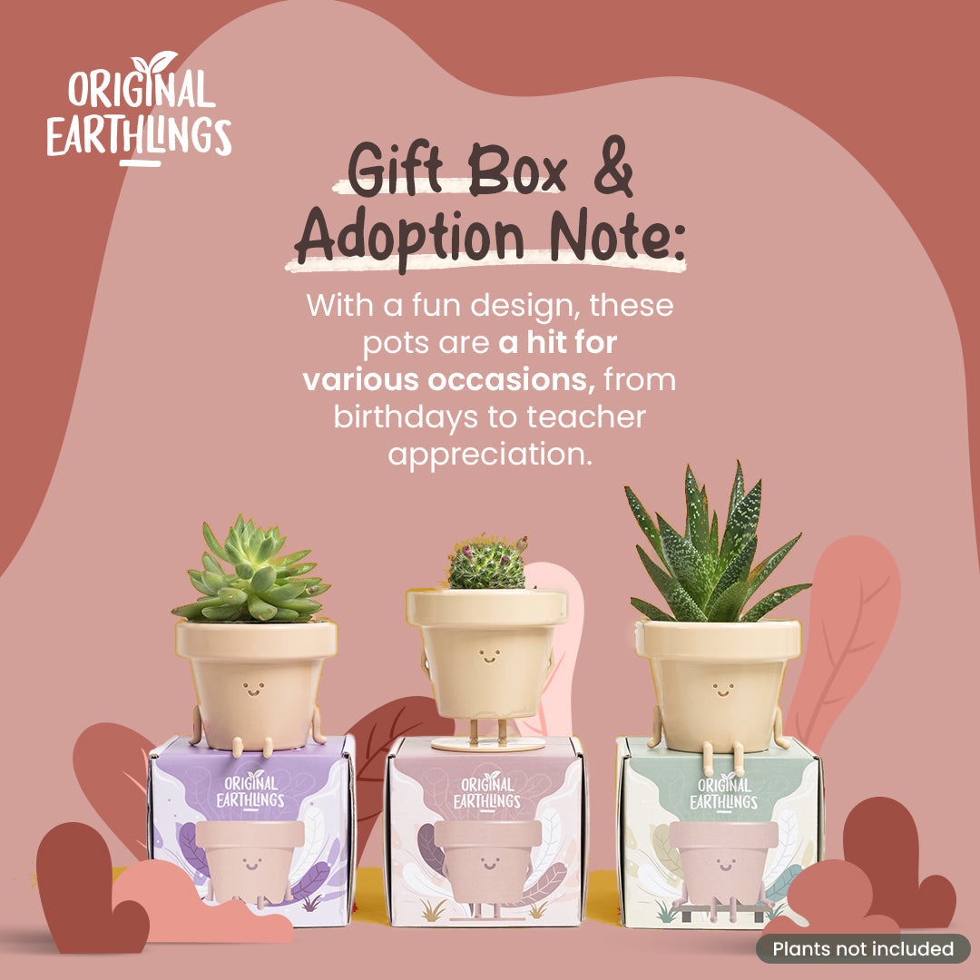 Charlie: Standing Plant Pot by originalearthlings