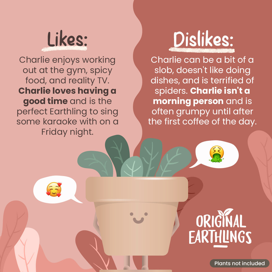 Charlie: Standing Plant Pot by originalearthlings