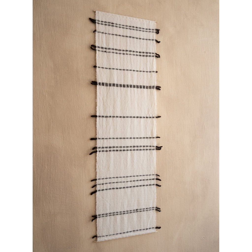 Chiaroscuro Handwoven Cotton Wall Hanging