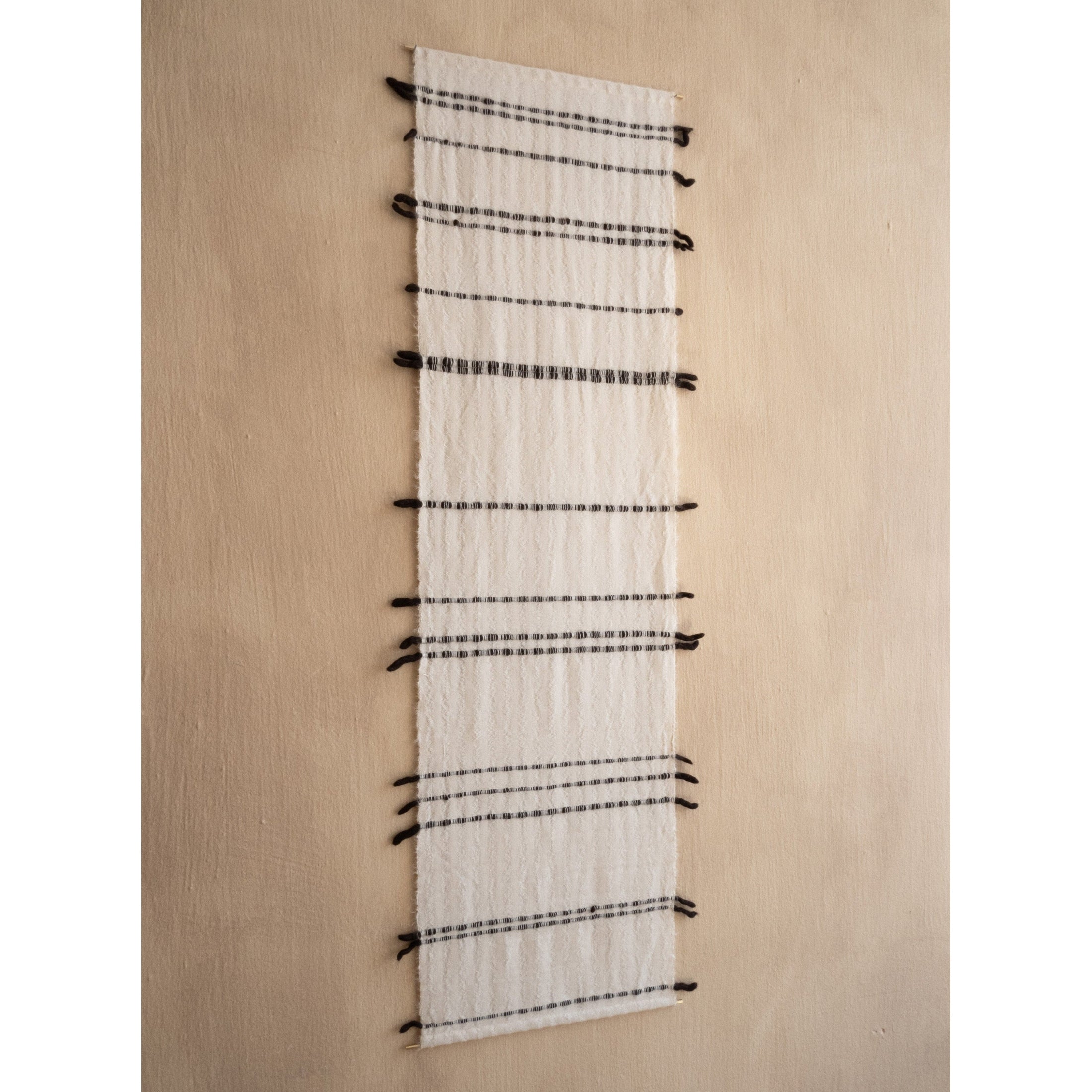 Chiaroscuro Handwoven Cotton Wall Hanging