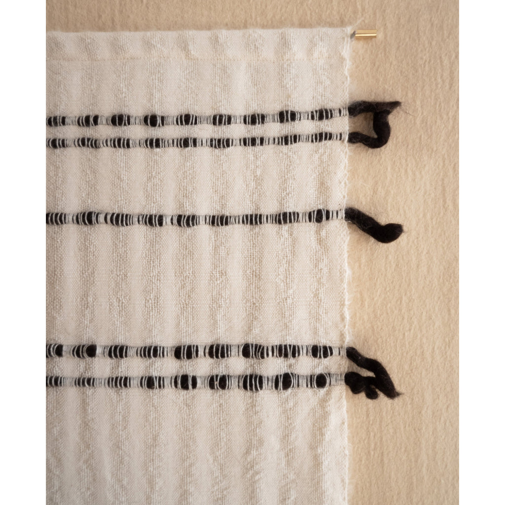 Chiaroscuro Handwoven Cotton Wall Hanging
