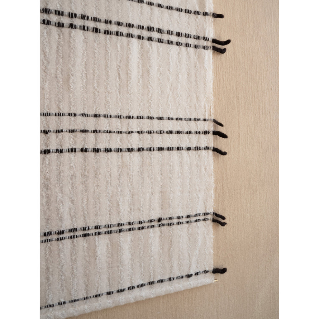 Chiaroscuro Handwoven Cotton Wall Hanging