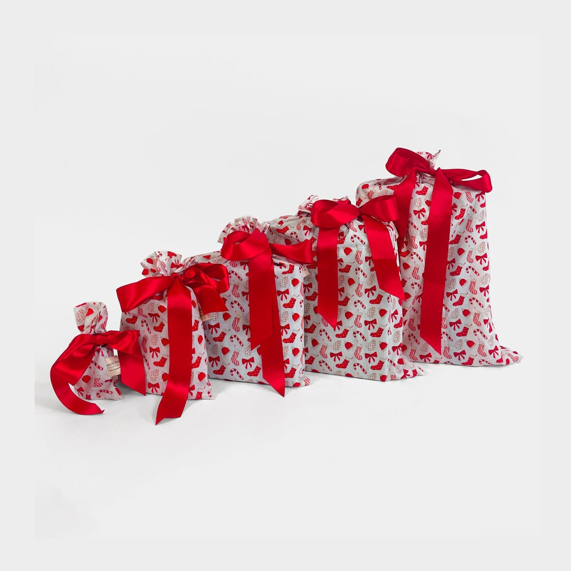 Christmas Cookies and Candy (Reusable Gift Bag Set)