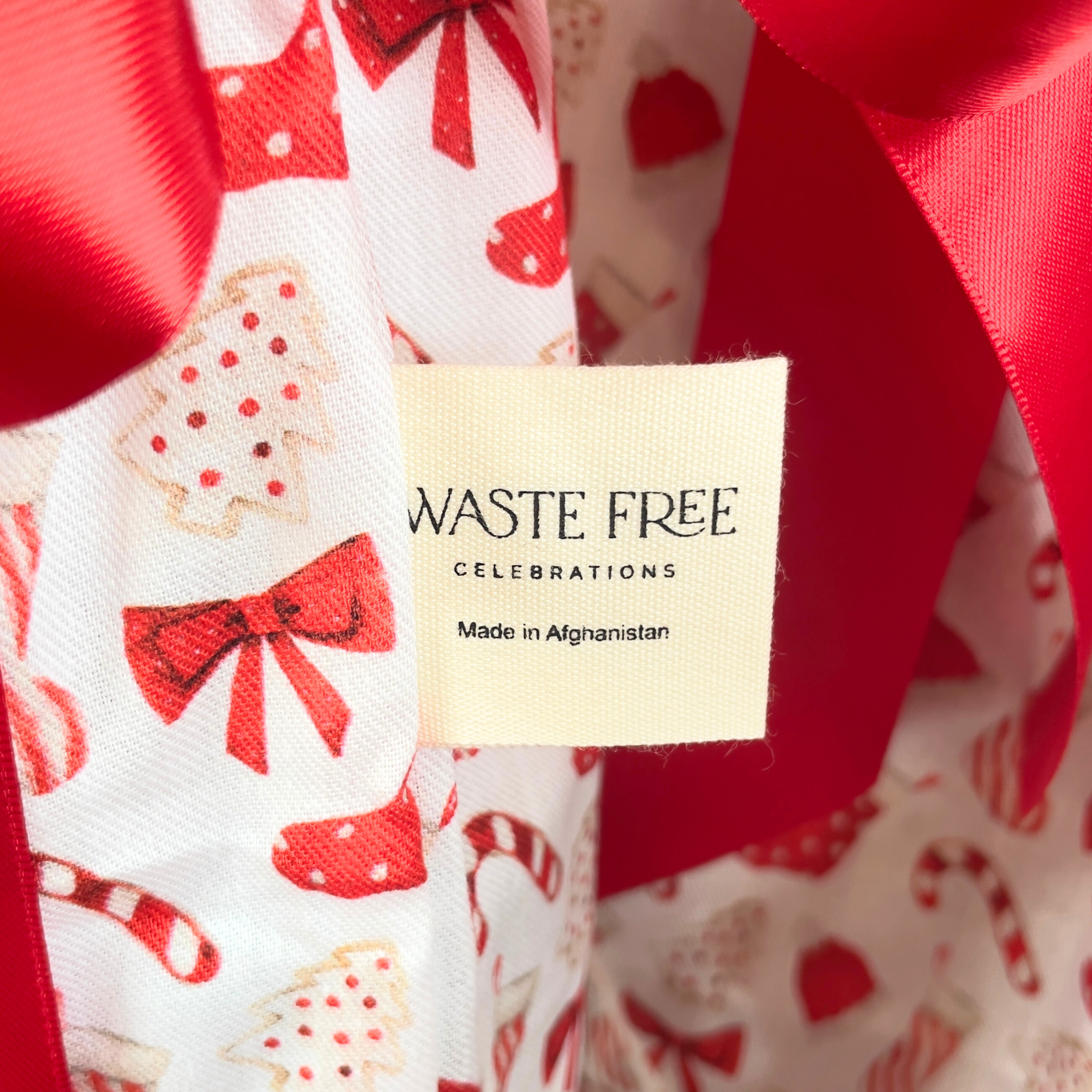 Christmas Cookies and Candy (Reusable Gift Bag Set)