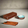 Cigarro | Cedar Wood + Leather Cigar Box by Bati
