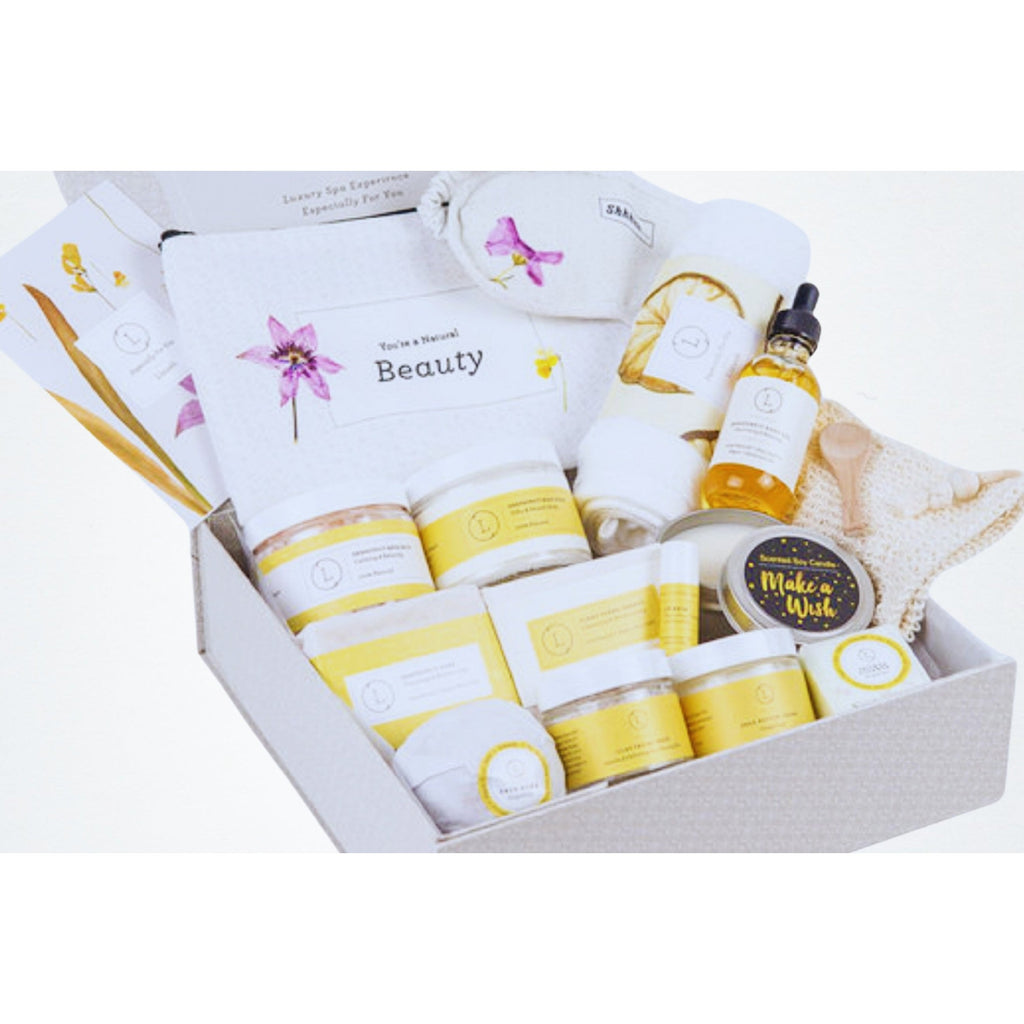 Citrus Sunshine Gift Basket | Natural Cheer Up Care Package