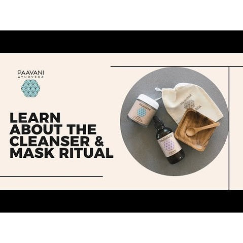Cleanser & Mask Ritual | Ayurvedic Facial Cleansing Kit