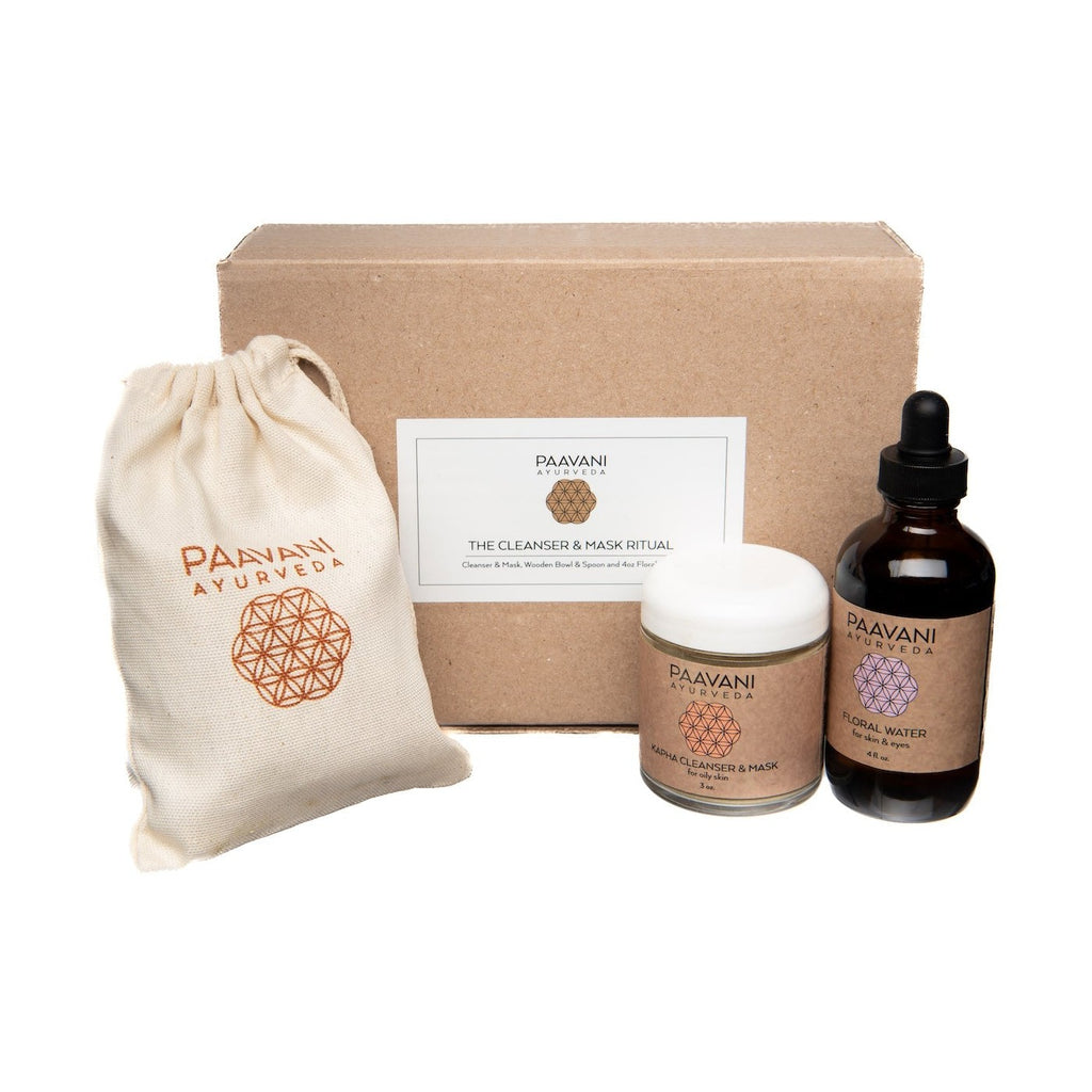Cleanser & Mask Ritual | Ayurvedic Facial Cleansing Kit