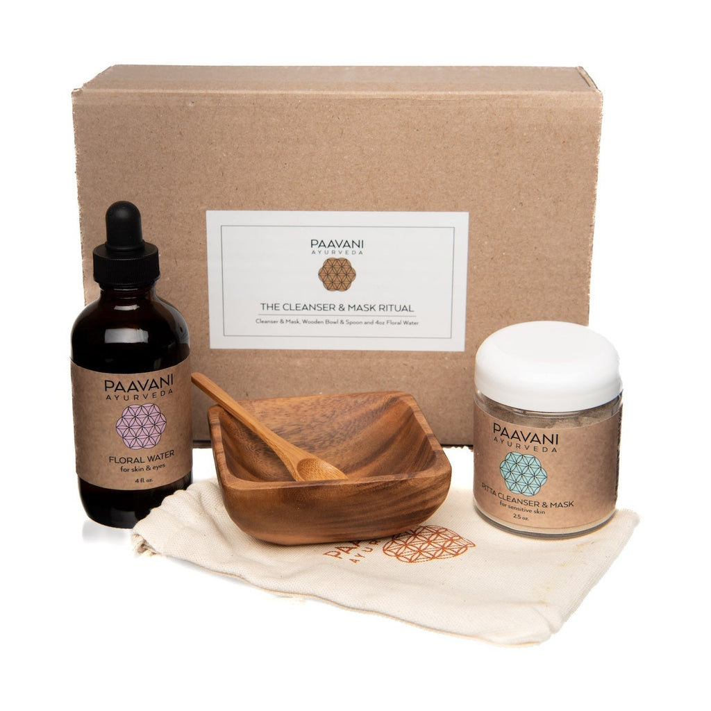 Cleanser & Mask Ritual | Ayurvedic Facial Cleansing Kit