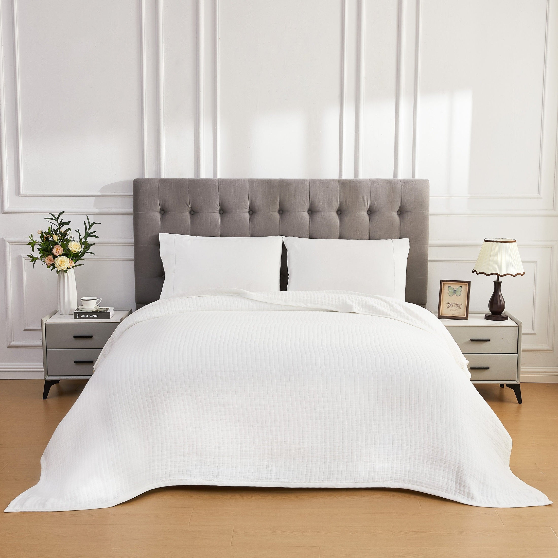 Cloud Cotton Gauze Blanket by Mélange Home
