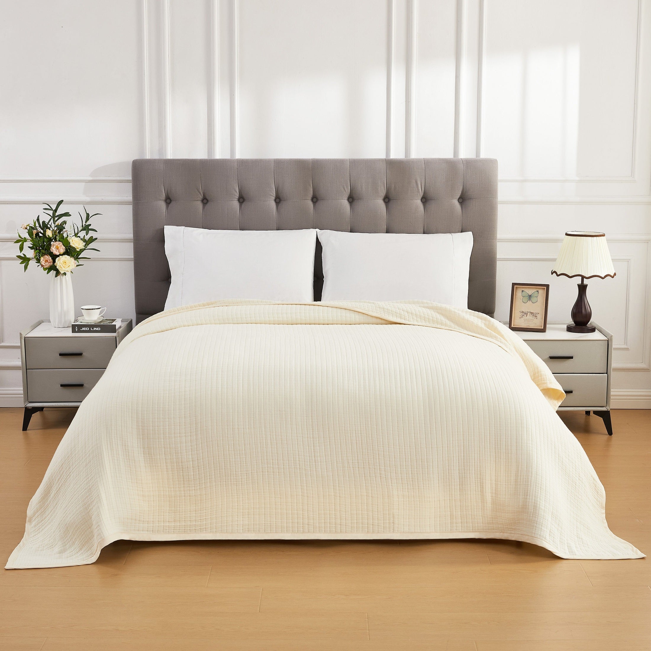 Cloud Cotton Gauze Blanket by Mélange Home