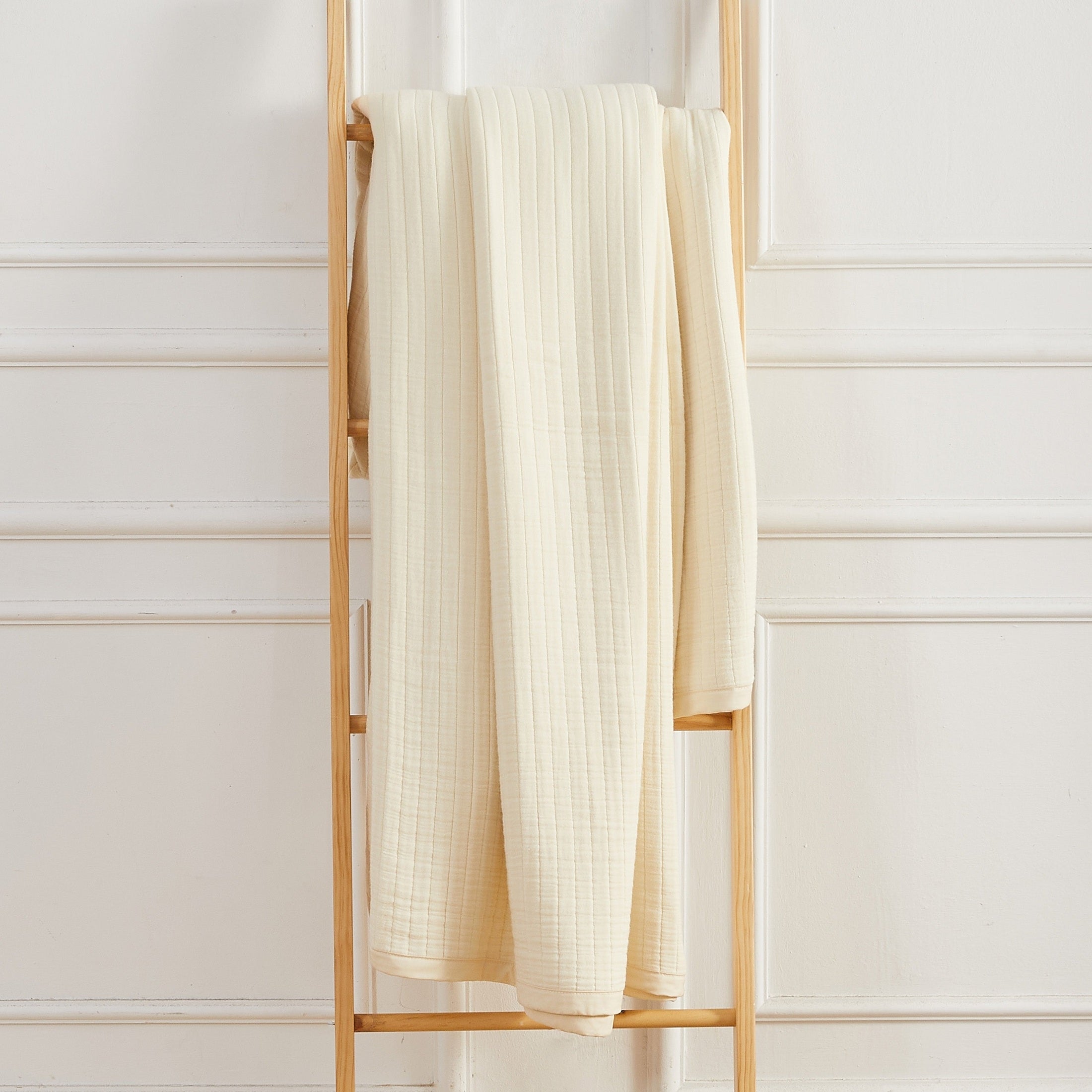 Cloud Cotton Gauze Blanket by Mélange Home