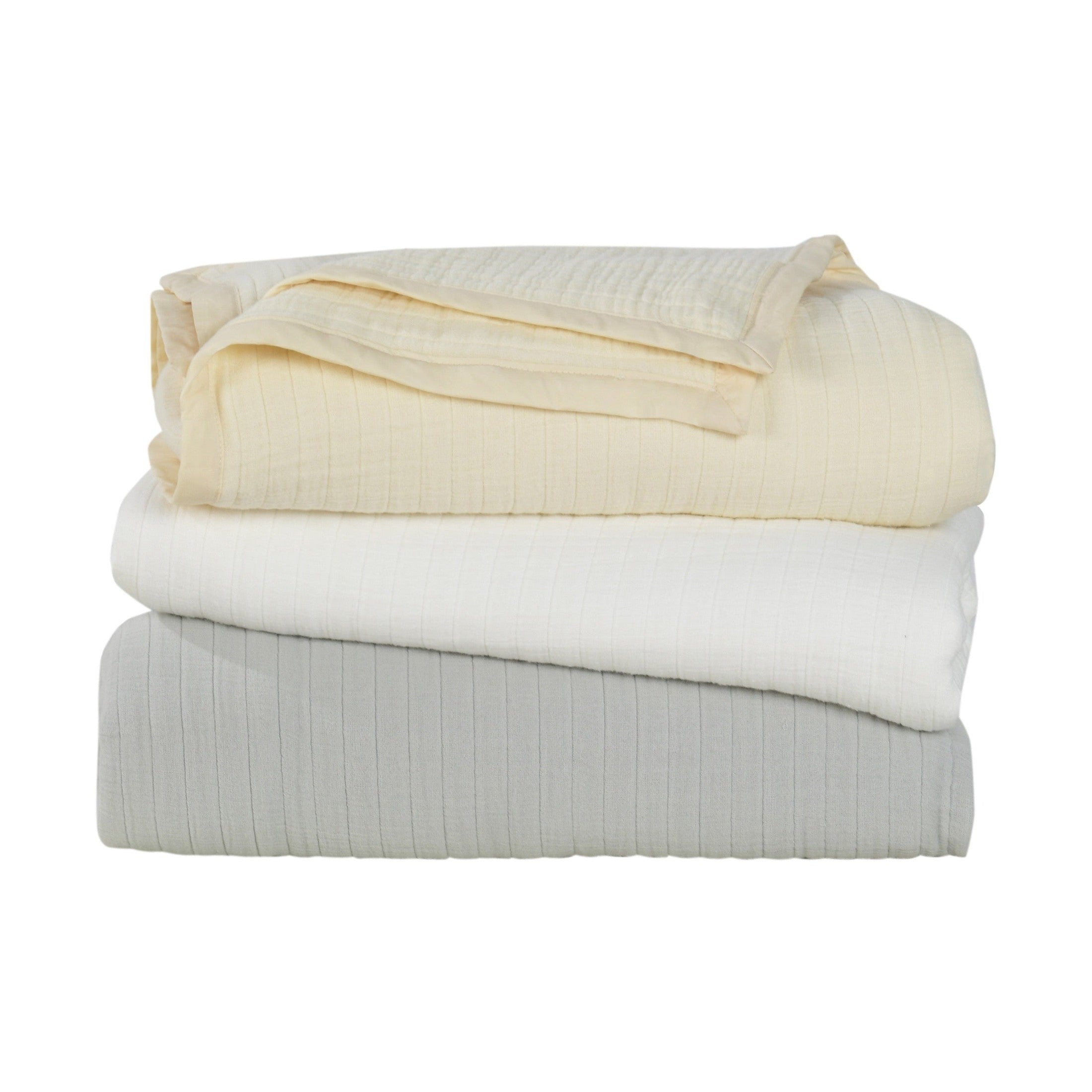 Cloud Cotton Gauze Blanket by Mélange Home