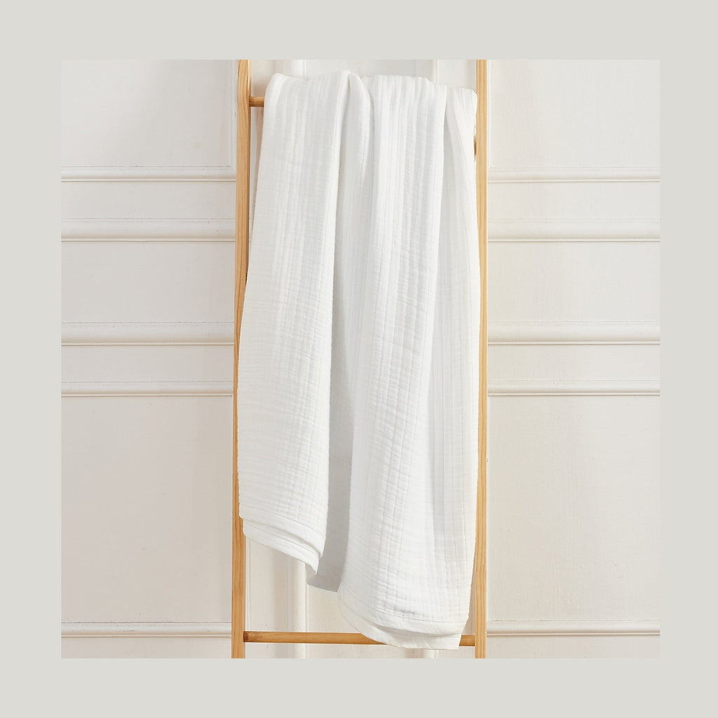 Cloud Cotton Gauze Blanket by Mélange Home